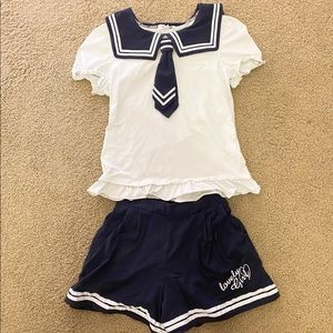 Women's Sailor Suit Uniform Costume